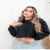 Cropped Manga Longa Moletinho - loja online