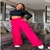 Calça Pantalona em Viscolinho. - comprar online