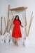 Vestido Feminino Crepinho c/ Laço