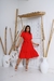 Vestido Feminino Crepinho c/ Laço na internet