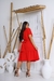 Vestido Feminino Crepinho c/ Laço - comprar online
