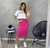 Conjunto bella Saia Mid com Cropped regata Ribana na internet