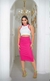 Conjunto bella Saia Mid com Cropped regata Ribana - Trazendo Modas