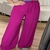 Calça Pantalona em Viscolinho. - comprar online