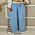 Calça Pantalona em Viscolinho. - Trazendo Modas
