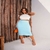 Conjunto bella Saia Mid com Cropped regata Ribana - Trazendo Modas