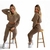 Imagem do Calça Jogger Feminina Em Moletinho