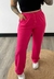 Calça Jogger Feminina Em Moletinho na internet