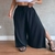 Calça Pantalona Em Duna Com Fenda - comprar online