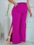 Calça Pantalona Em Duna Com Fenda na internet