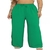 Calça Pantalona Em Duna Com Fenda - comprar online