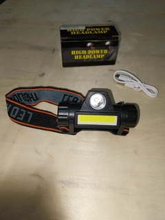 Luz minero vincha