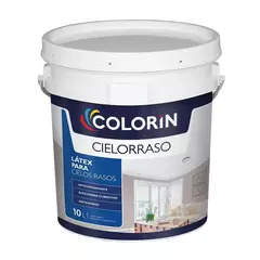 Latex cielorraso antihongo colorin x 4 lts
