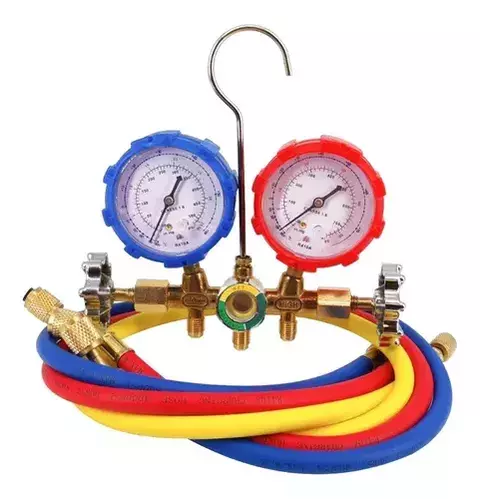 MANIFOLD R410 COOLTECH CUERPO BRONCE GGT-410-B