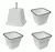 SOPORTE UNID COND PLASTICAS JUEGO X 4