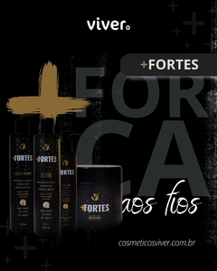 Kit 04 produtos tratamento capilar +Fortes da Cosméticos Viver+ - comprar online
