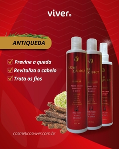 Kit 03 produtos Tratamento Capilar Antiqueda da Cosméticos Viver+ - comprar online