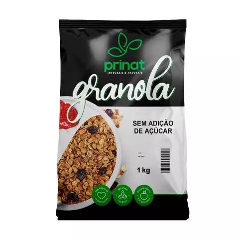 Granola Zero Açúcar Integral Prinat 1KG