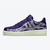 Nike Air Force 1 "Purple Skeleton" na internet