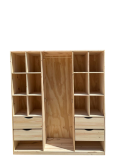 Vestidor macizo 1.60