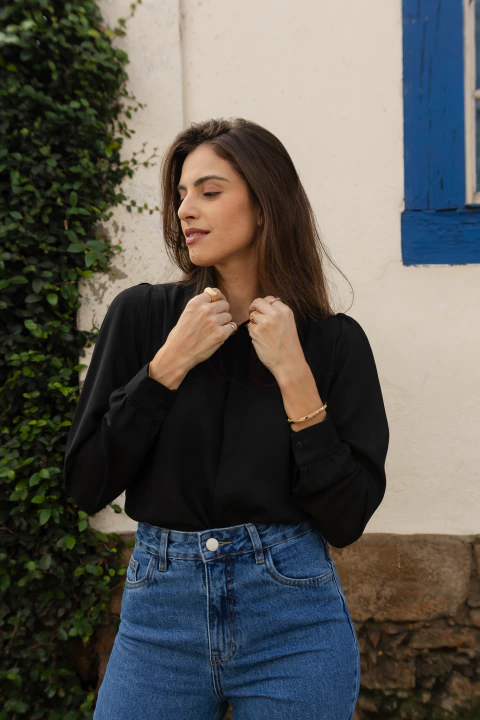 Camisa Cloe Preta