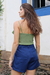 Short Pietra Marinho - Carolina Croce