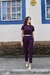 T-Shirt Nayra Roxo - comprar online