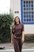 Blusa Andreia Marrom - comprar online
