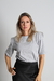 T-Shirt Liz Cinza