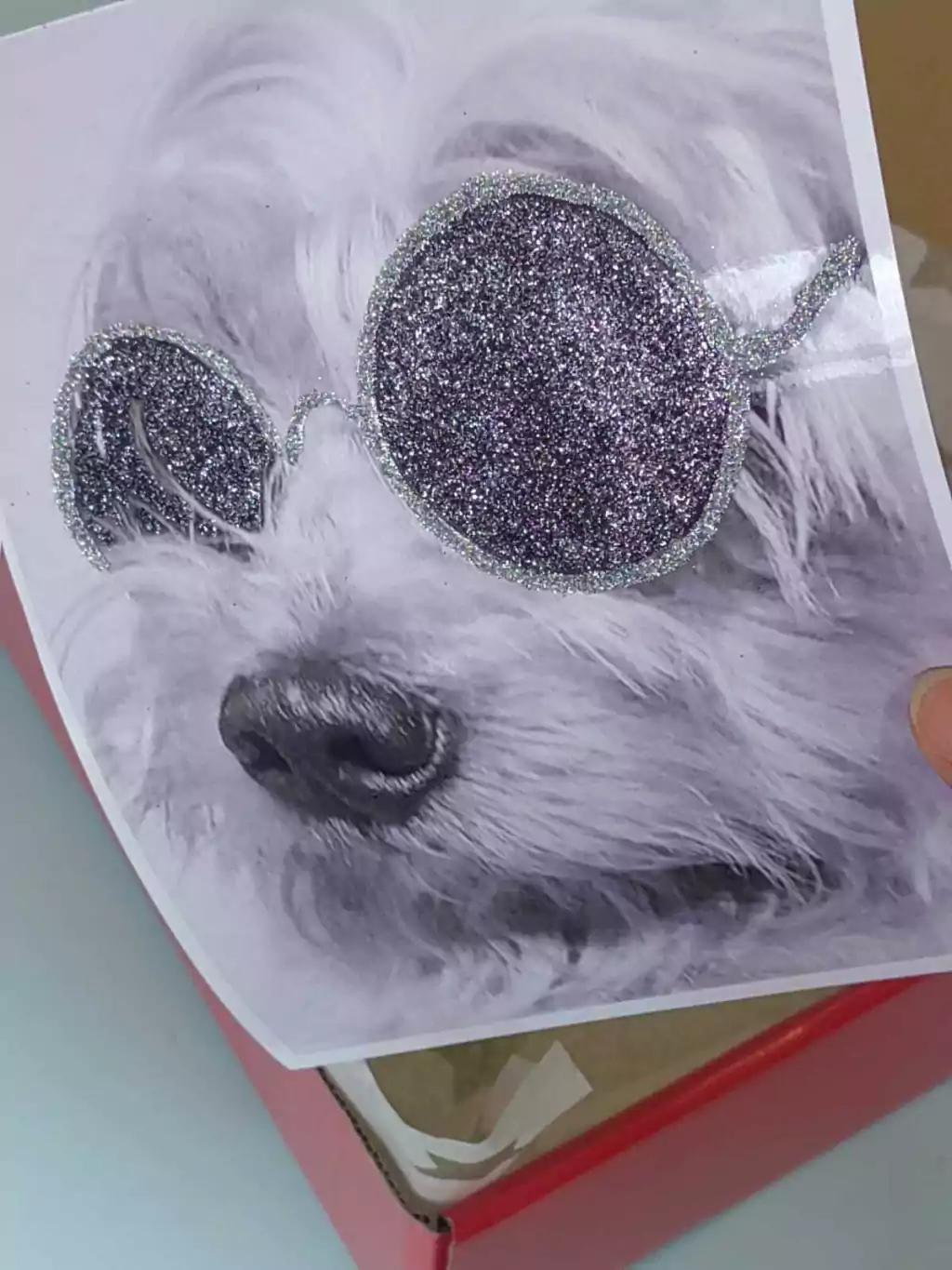 Foto glitter