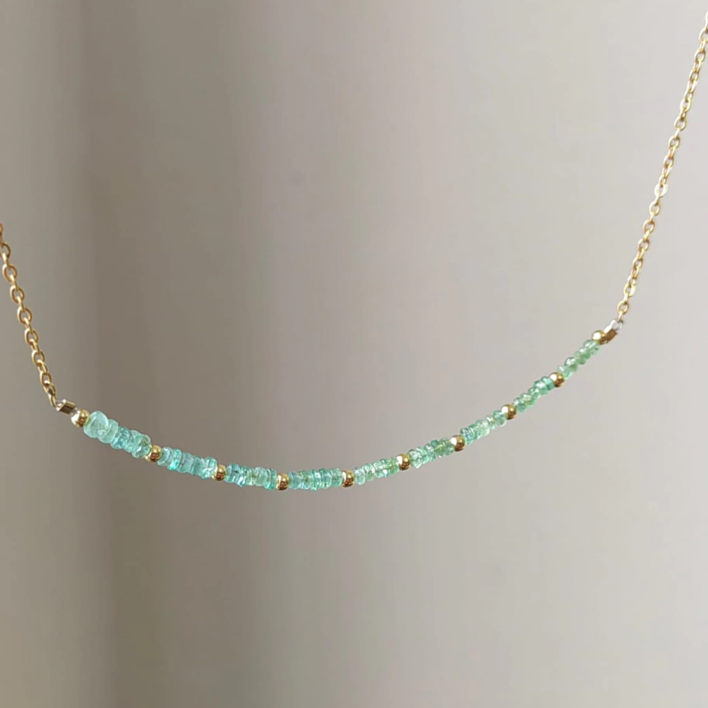 Collar de esmeralda