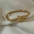 BRACELETE PREGO BANHO OURO - comprar online