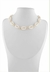 COLAR CHOKER BÚZIOS NATURAIS BANHO DE OURO