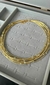 COLAR COURINO DOURADO C/CRISTAIS