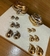 BRINCO GOTA BANHO DE OURO E DIAMANTE - loja online