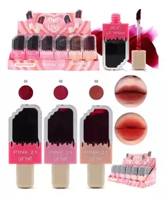 Tinta pink 21 con forma de helado en internet