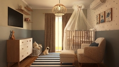 Projeto de Interiores Consultoria de Decoração - 1 Ambiente - INJOY HOME DESIGN
