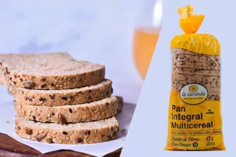 La Zaranda Pan Multicereal c/Semills c/Sal x500gr