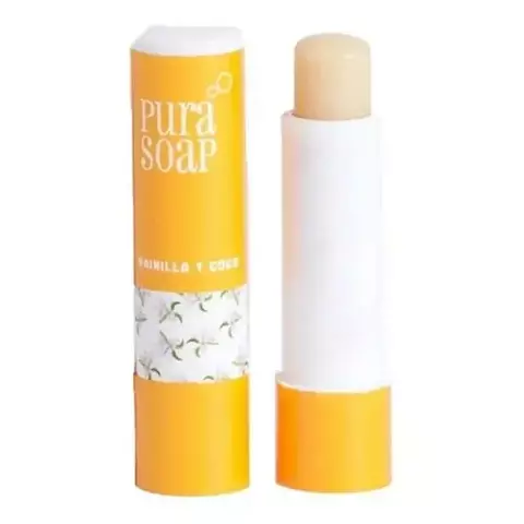 Pura Soap Balsamo Labial Vainilla/Coco