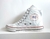 Tênis Estilo All Star Branco - cano longo - 28 ao 35