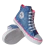Tênis Estilo All Star Jeans - cano longo - 28 ao 35