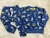 Conjunto Dino azul