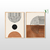 SET X2 CONSTELACION MARRON - comprar online