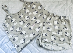 Pijama Ovelhinha Suede