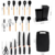 Kit Conjunto 19 Peças De Utensílios de cozinha Silicone Com Cabo de Madeira - comprar online
