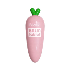 Lip Balm Labial Febella Cenourinha Rosa Claro 04
