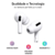 Fones AirPodsPro Apple Sem Fio Bluetooth Branco - loja online