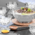 Conjunto Jogo com 7 Bowls em Vidro – 1 Bowl 1,7l+ 6 Bowls de 360ml Dumiat