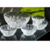 Imagem do Kit Potes Bowls De Sobremesa 1 Bowl grande 2,5 L. e 5 Bowls pequenos: 320ml Vidro