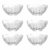 Conjunto Jogo com 7 Bowls em Vidro – 1 Bowl 1,7l+ 6 Bowls de 360ml Dumiat - comprar online